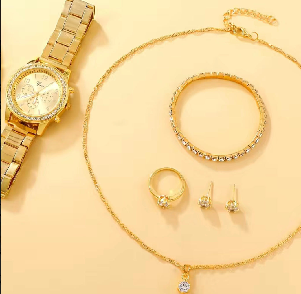 Set 6pcs gioielli da donna